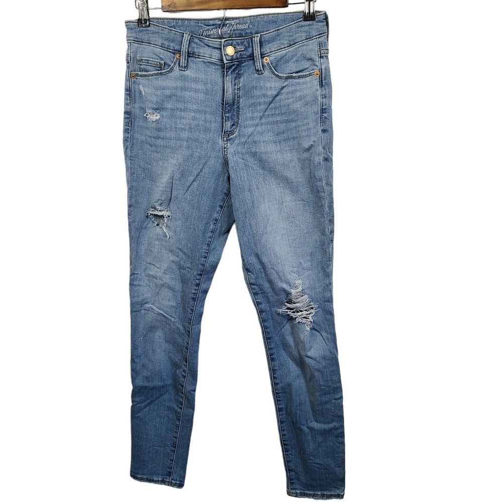 Universal Thread High Rise Skinny Denim Jean Womens 6